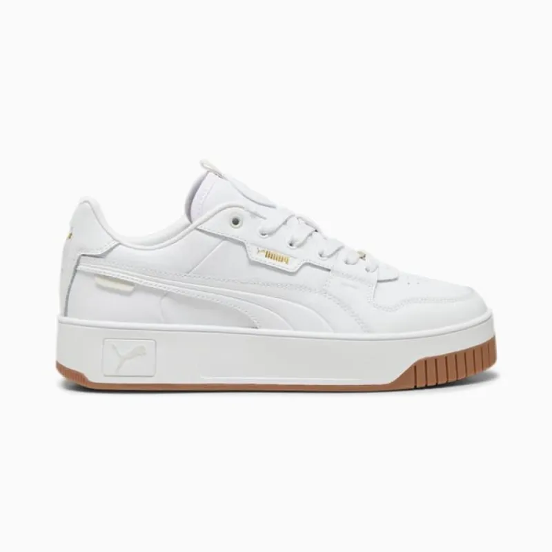 PUMA WOMEN'S CARINA LUX WHITE/GOLD sold by INSPORT