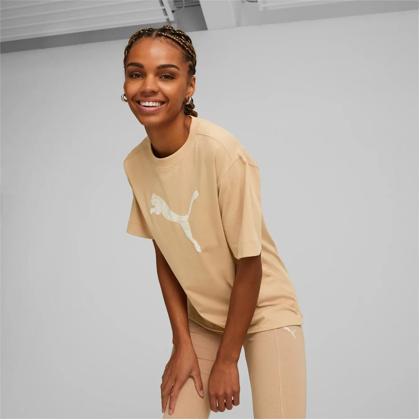 PUMA WOMEN'S HER TAN TEE sold by INSPORT