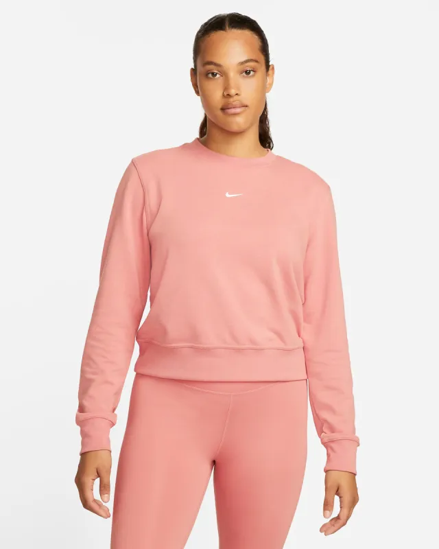 NIKE WOMEN'S ONE DRI-FIT PINK SWEATSHIRT sold by INSPORT