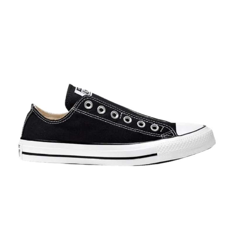 CONVERSE WOMEN'S CHUCK TAYLOR ALL STAR SLIP-ON BLACK SHOES sold by INSPORT