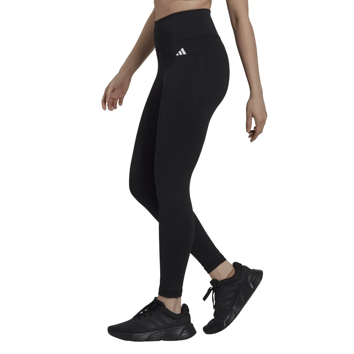 ADIDAS WOMEN'S TRAINING ESSENTIALS HIGH-WAISTED 7/8 BLACK TIGHTS sold by INSPORT product image thumbnail 3