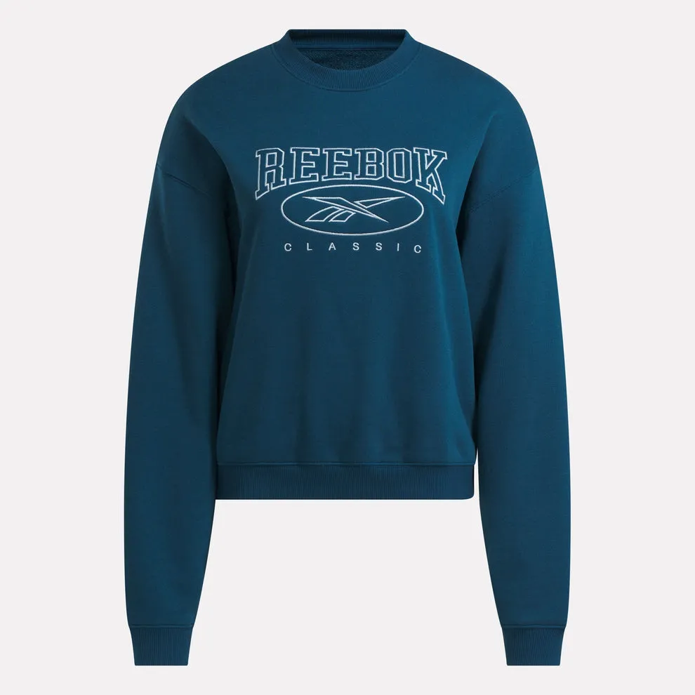 REEBOK WOMEN'S ARCHIVE EVOLUTION CREW BLUE SWEATSHIRT sold by INSPORT product image thumbnail 2