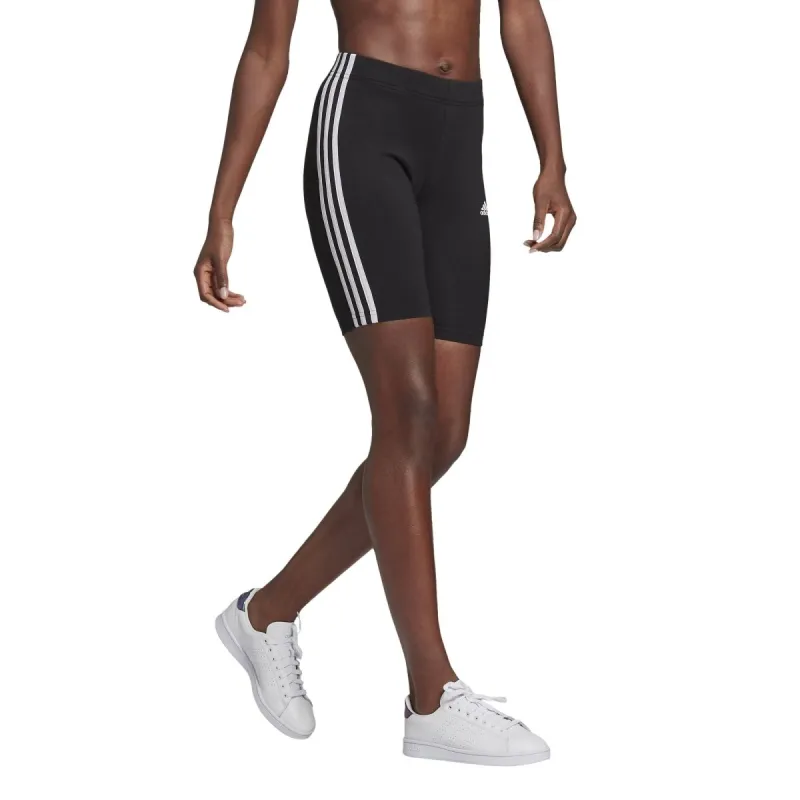 ADIDAS WOMEN'S ESSENTIALS 3-STRIPES BLACK BIKE SHORTS sold by INSPORT