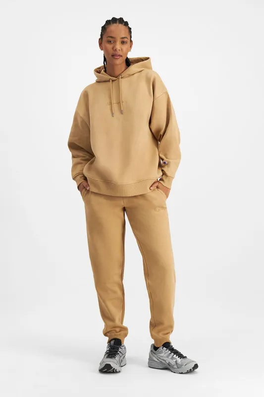 CHAMPION WOMEN'S SCRIPT OS SAND HOODIE made by Champion