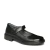 CLARKS WOMEN'S SENIOR INDULGE TRIPLE BLACK LEATHER MARY JANE SHOE (WIDTH E) sold by INSPORT