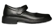 CLARKS WOMEN'S SENIOR INDULGE TRIPLE BLACK LEATHER MARY JANE SHOE (WIDTH E) sold by INSPORT
