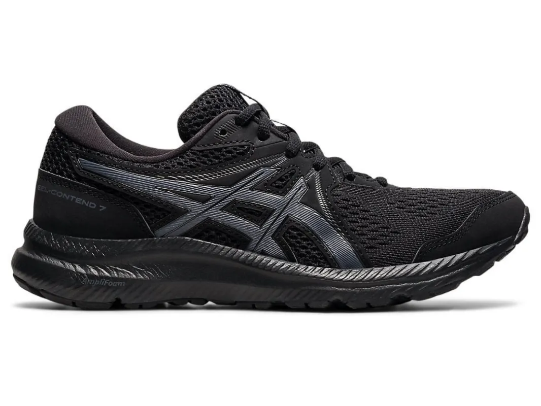 ASICS WOMEN'S GEL-CONTEND 7 TRIPLE BLACK SHOE sold by INSPORT