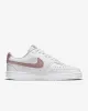 NIKE COURT WOMEN'S VISION LOW WHITE/PINK SNEAKER SHOES sold by INSPORT