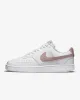 NIKE COURT WOMEN'S VISION LOW WHITE/PINK SNEAKER SHOES sold by INSPORT