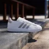 ADIDAS WOMEN'S GRAND COURT WHITE/METALLIC SILVER SNEAKER SHOES sold by INSPORT