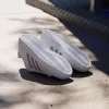 ADIDAS WOMEN'S GRAND COURT WHITE/METALLIC SILVER SNEAKER SHOES sold by INSPORT