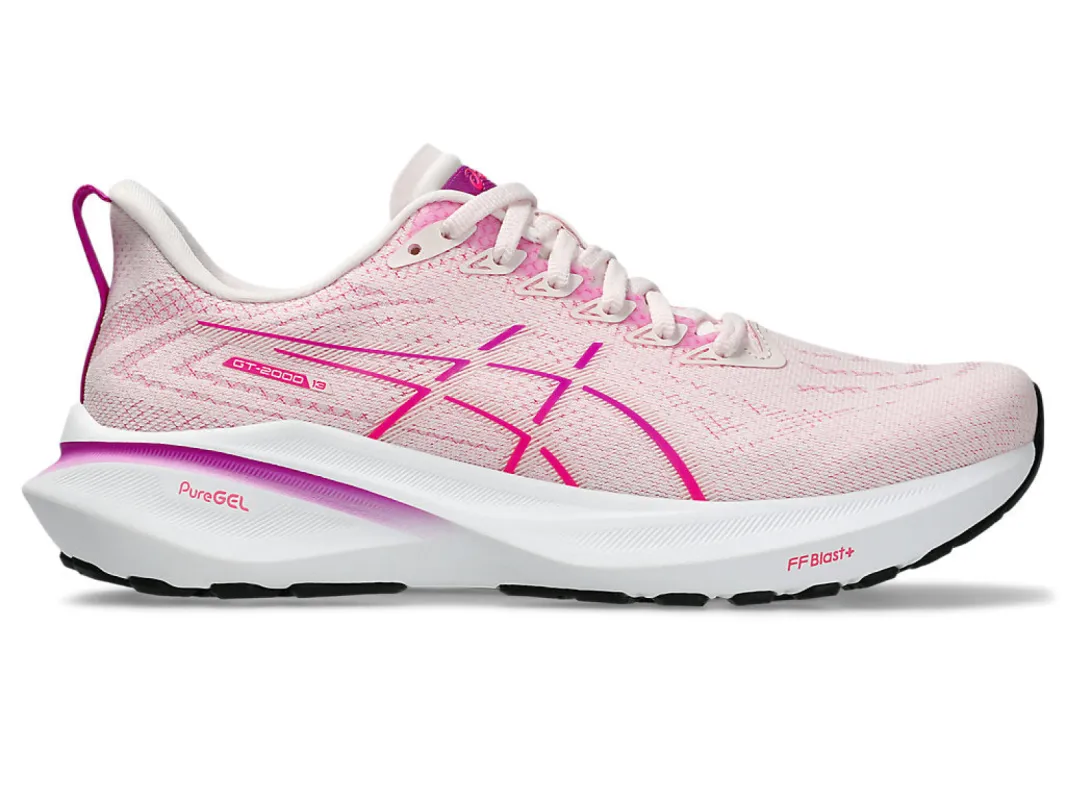 ASICS WOMEN'S GT 2000 13 PINK /MAGENTA RUNNING SHOES sold by INSPORT