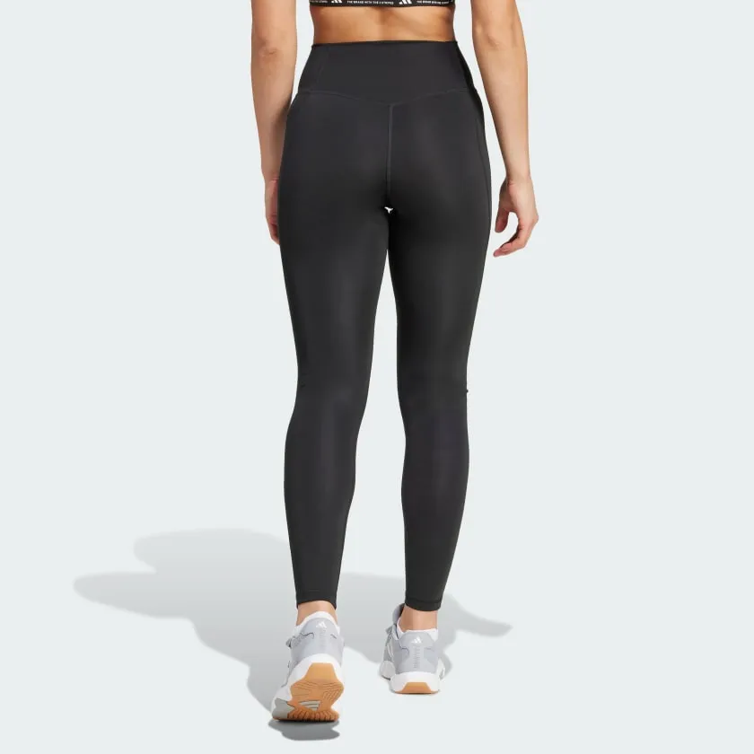 Adidas Women's Optime Essentials Pocket Back Full-Length Black Tight sold by INSPORT product image thumbnail 3