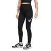 NIKE WOMEN'S SPORTSWEAR SWOOSH BLACK HIGH-RISE TIGHTS sold by INSPORT
