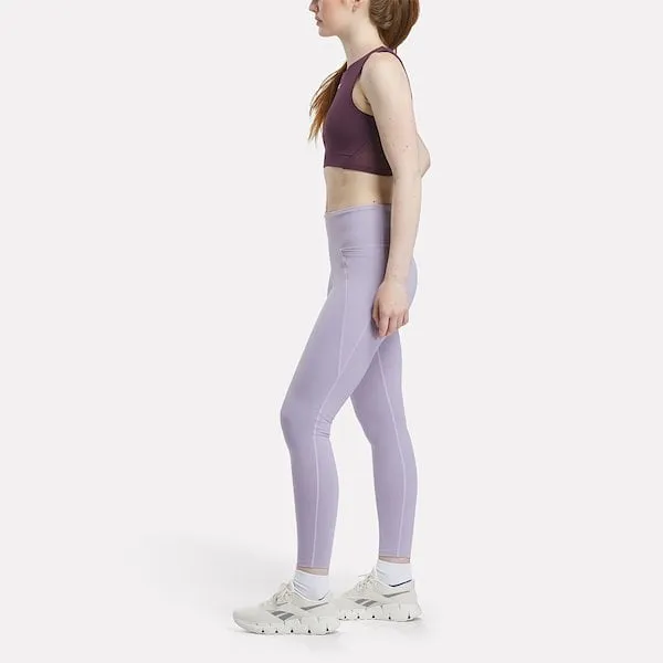 REEBOK WOMEN'S LUX HIGH RISE PURPLE TIGHT LEGGINGS sold by INSPORT product image thumbnail 3