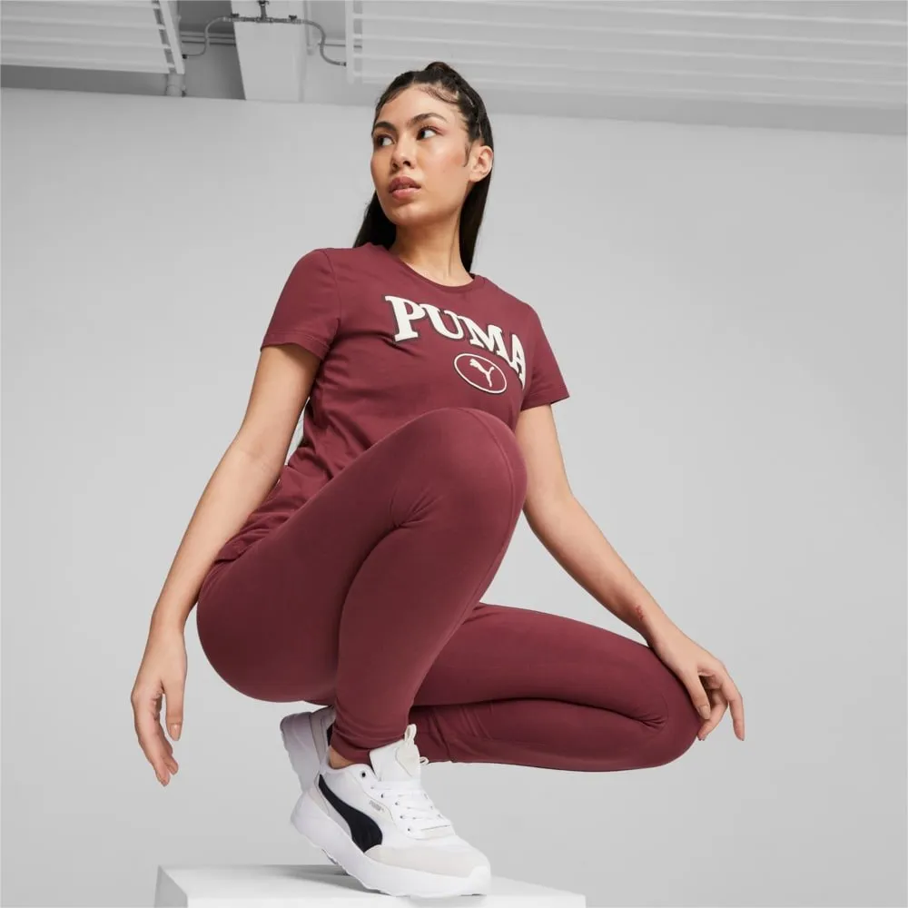 PUMA WOMEN'S SQUAD RED TEE sold by INSPORT product image thumbnail 3