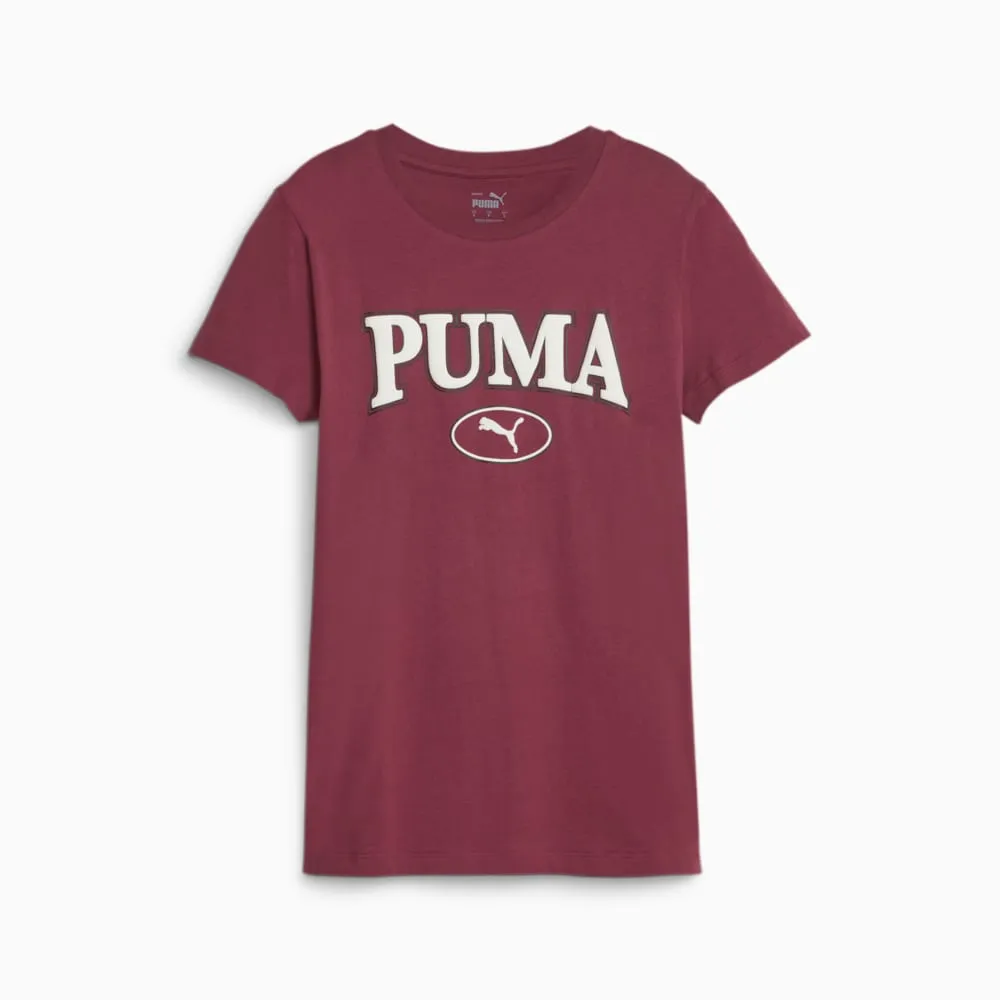 PUMA WOMEN'S SQUAD RED TEE sold by INSPORT product image thumbnail 4