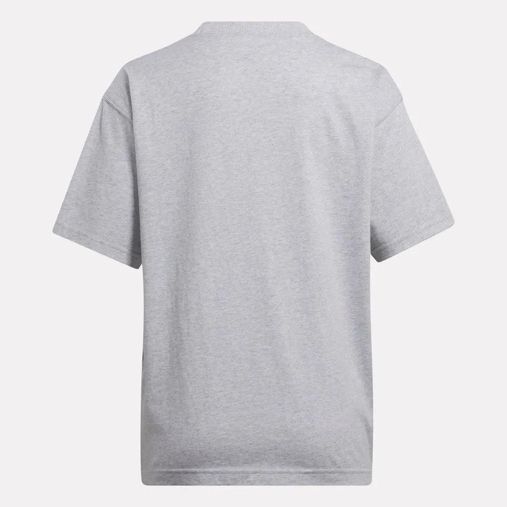 REEBOK WOMEN'S ARCHIVE EVOLUTION GREY TEE sold by INSPORT product image thumbnail 5