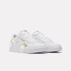 REEBOK WOMEN'S COURT ADVANCE WHITE/GOLD SNEAKER SHOES sold by INSPORT