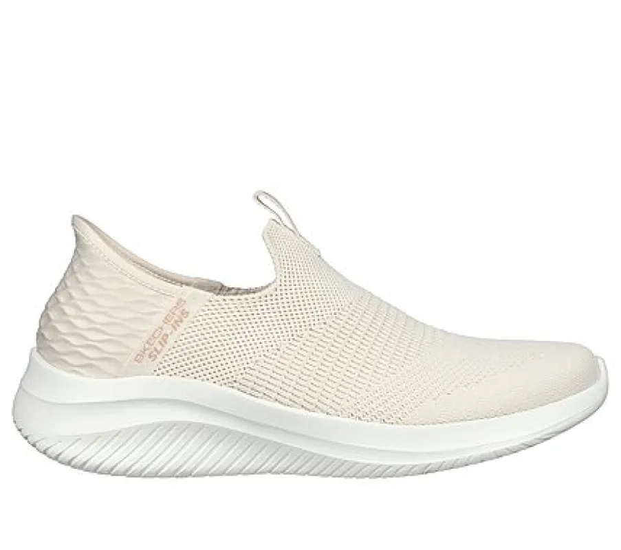 SKECHERS WOMEN'S ULTRA FLEX OFF-WHITE/WHITE SHOE sold by INSPORT
