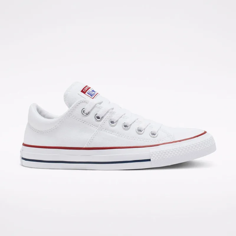 CONVERSE WOMEN'S CHUCK TAYLOR MADISON LOW TOP WHITE SNEAKER SHOES made by Converse