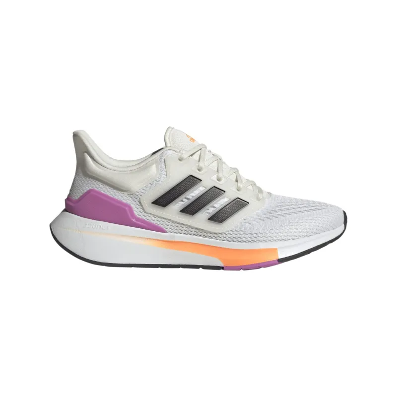 ADIDAS WOMEN'S EQ21 RUN WHITE/LILAC SHOES sold by INSPORT