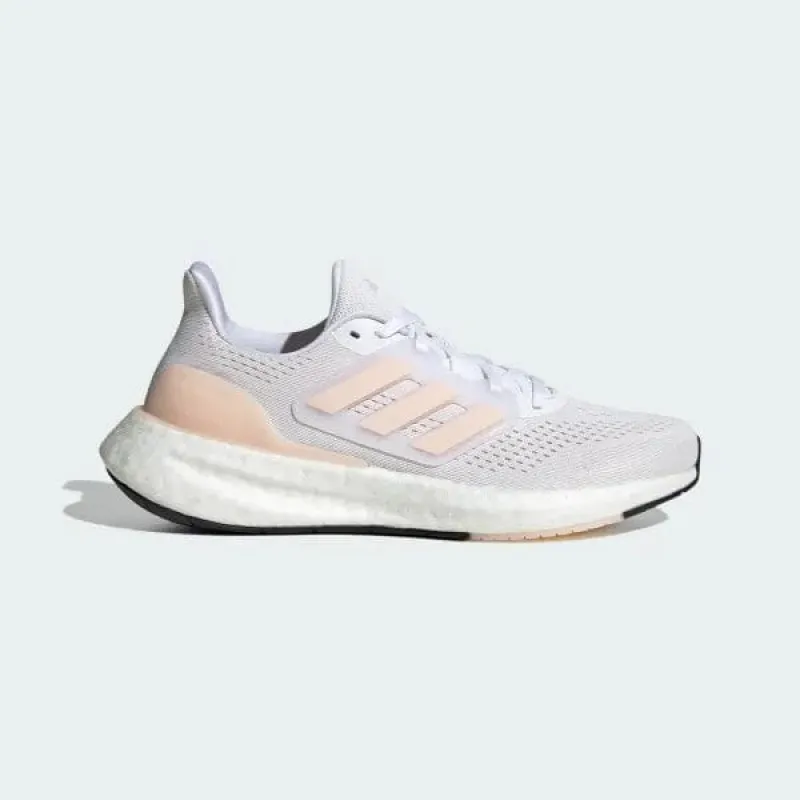 ADIDAS WOMEN'S PUREBOOST 23 WHITE/PINK SHOES sold by INSPORT