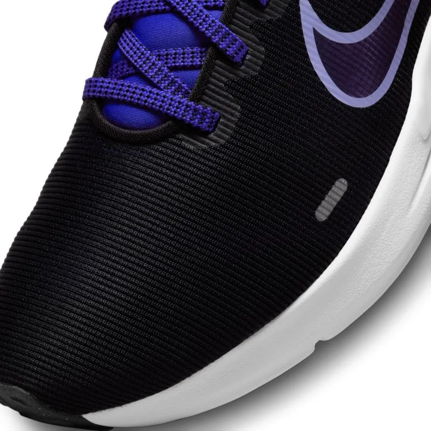 NIKE WOMEN'S DOWNSHIFTER 12 BLACK/PURPLE ROAD RUNNING SHOE sold by INSPORT product image thumbnail 4