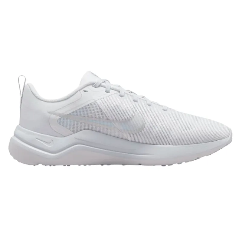 NIKE WOMEN'S DOWNSHIFTER 12 TRIPLE WHITE ROAD RUNNING SHOES sold by INSPORT