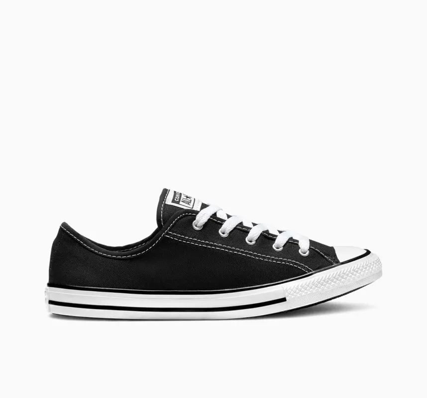 CONVERSE WOMEN'S CHUCK TAYLOR ALL-STAR DANITY BLACK/WHITE SNEAKER SHOES sold by INSPORT