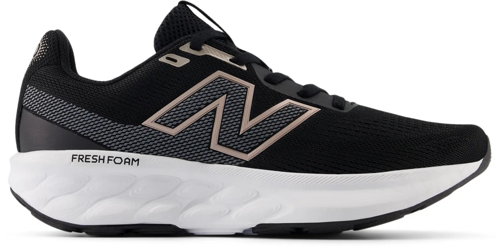 NEW BALANCE WOMEN'S 520 FRESH FOAM V9 BLACK/WHITE RUNNING SHOES sold by INSPORT