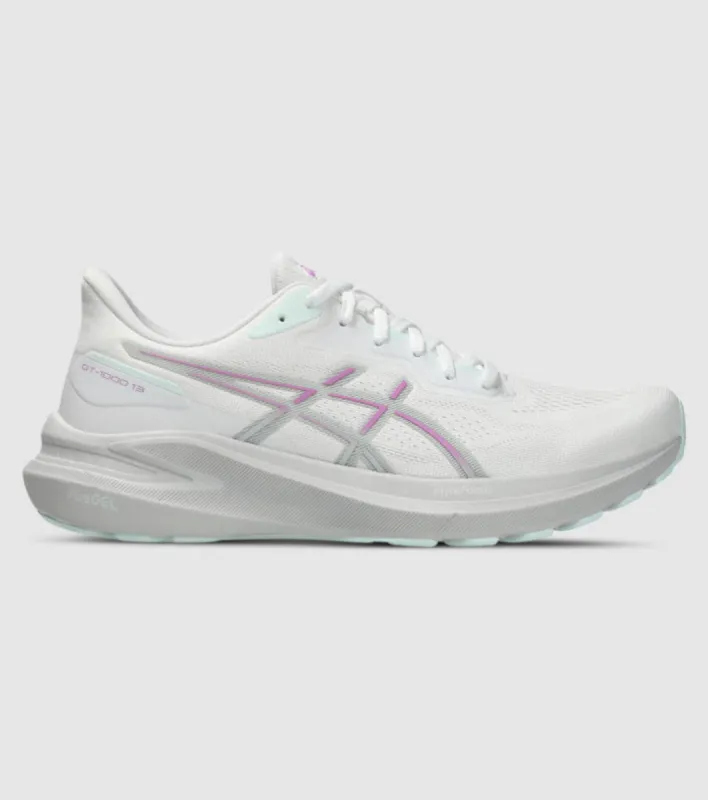 Asics Women's Gt 1000 13 White/Coral Running Shoes sold by INSPORT