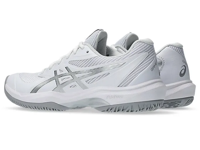 ASICS WOMEN'S GEL GAME 9 WHITE/SILVER NETBALL SHOES sold by INSPORT product image thumbnail 4