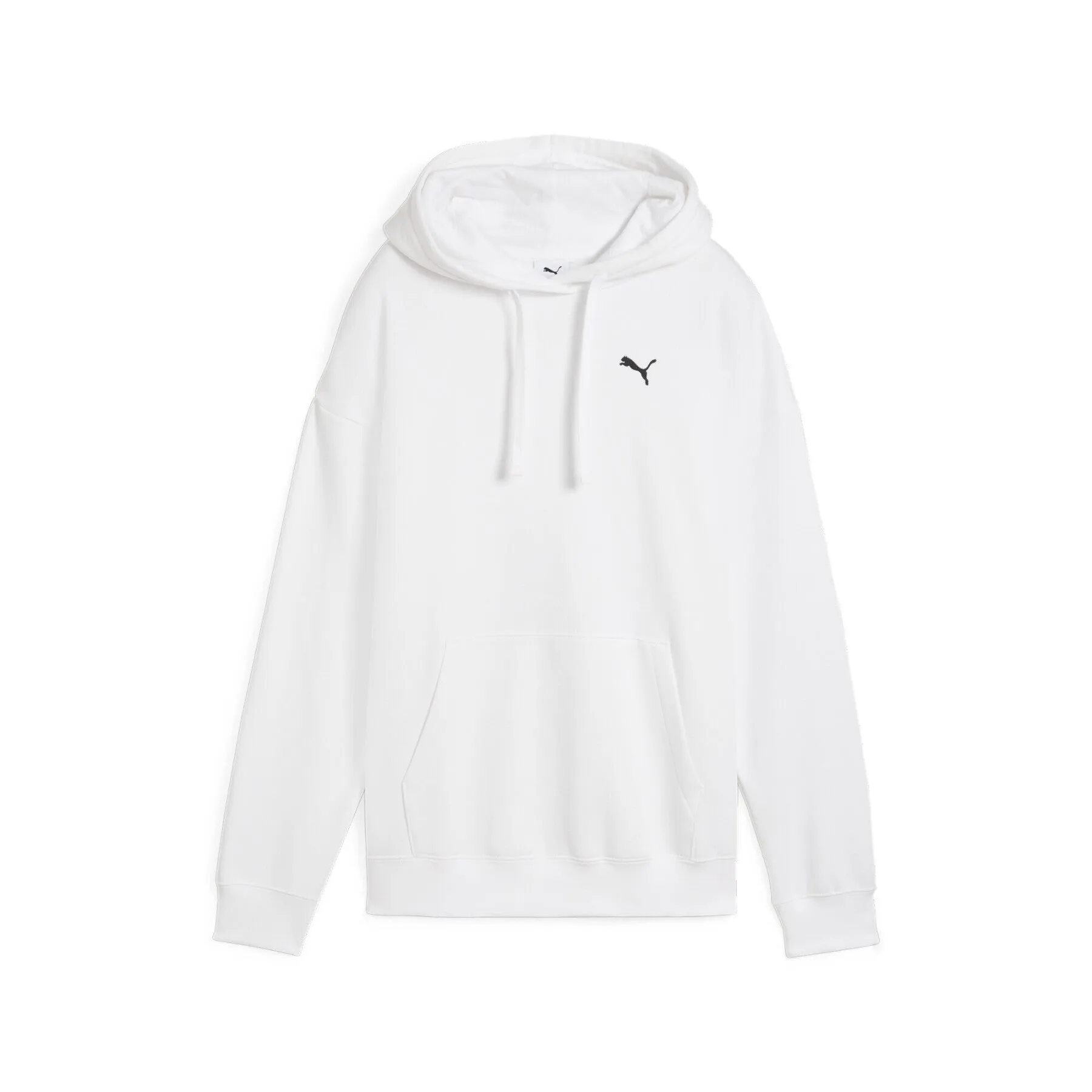 PUMA WOMEN'S SMALL LOGO FLEECE WHITE HOODIE sold by INSPORT