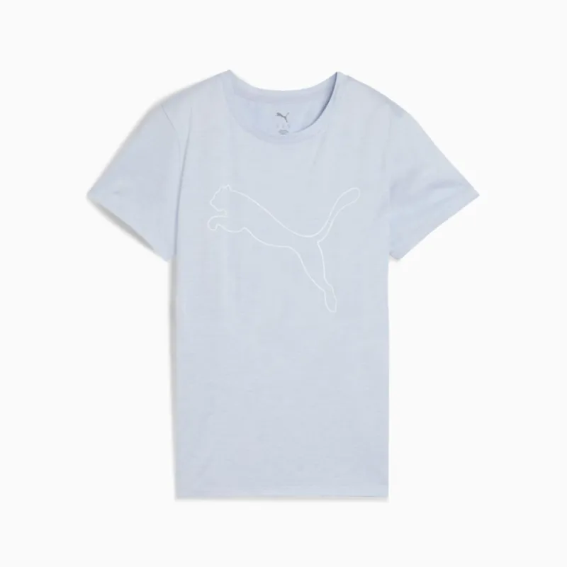 Puma Women's Essentials Logo Blue Tee sold by INSPORT