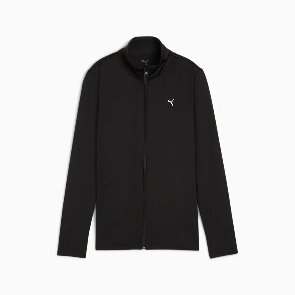 PUMA WOMEN'S STRONG FULL-ZIP BLACK JACKET sold by INSPORT product image thumbnail 2