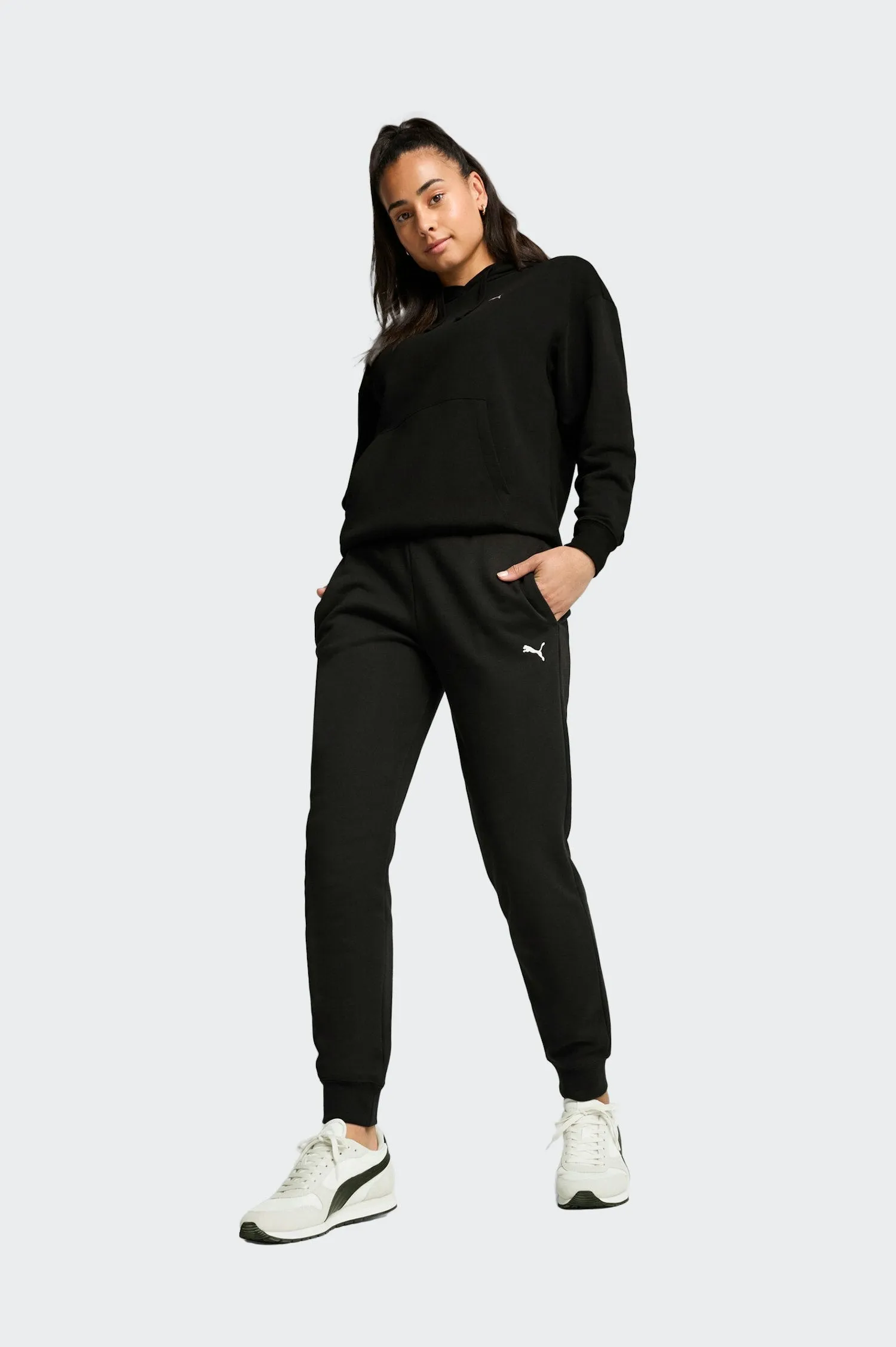Puma Women's Essentials Small Logo Black Sweatpant sold by INSPORT product image thumbnail 3