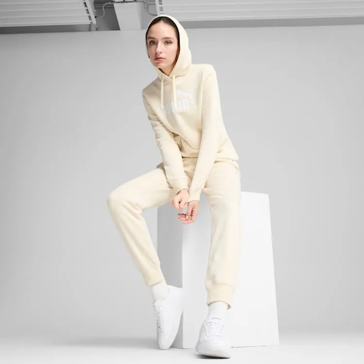 Puma Womens Essential Logo Fleece Hood Beige sold by INSPORT product image thumbnail 4