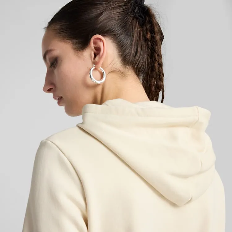 Puma Womens Essential Logo Fleece Hood Beige sold by INSPORT product image thumbnail 3