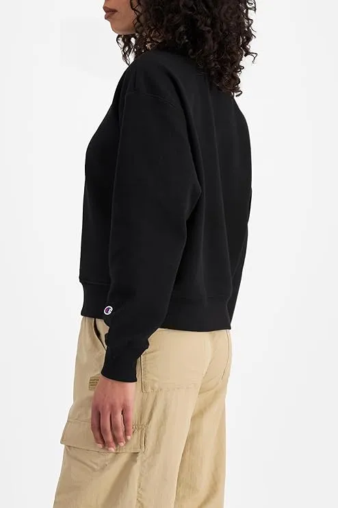 CHAMPION WOMEN'S ROCHESTER BASE BLACK QUARTER ZIP sold by INSPORT product image thumbnail 3