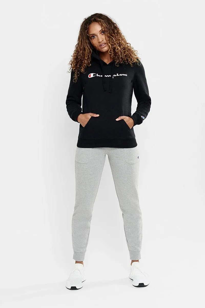 CHAMPION WOMEN'S SCRIPT BLACK HOODIE sold by INSPORT product image thumbnail 5