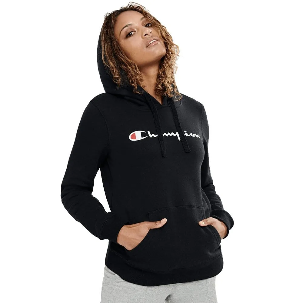 CHAMPION WOMEN'S SCRIPT BLACK HOODIE sold by INSPORT product image thumbnail 3