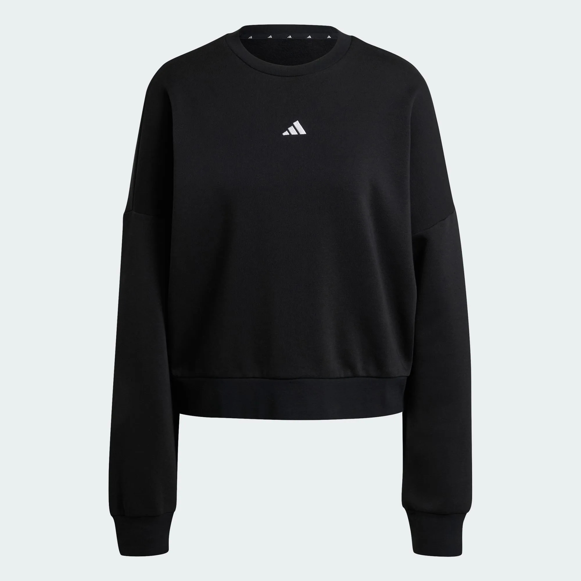 ADIDAS WOMEN'S FEELCOZY CREW BLACK SWEATSHIRT sold by INSPORT product image thumbnail 2