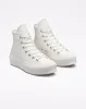 CONVERSE WOMEN'S ALL STAR CHUCK TAYLOR SYNTHETIC LEATHER LIFT HIGH TOP VINTAGE PLATFORM WHITE SHOES sold by INSPORT