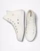 CONVERSE WOMEN'S ALL STAR CHUCK TAYLOR SYNTHETIC LEATHER LIFT HIGH TOP VINTAGE PLATFORM WHITE SHOES sold by INSPORT