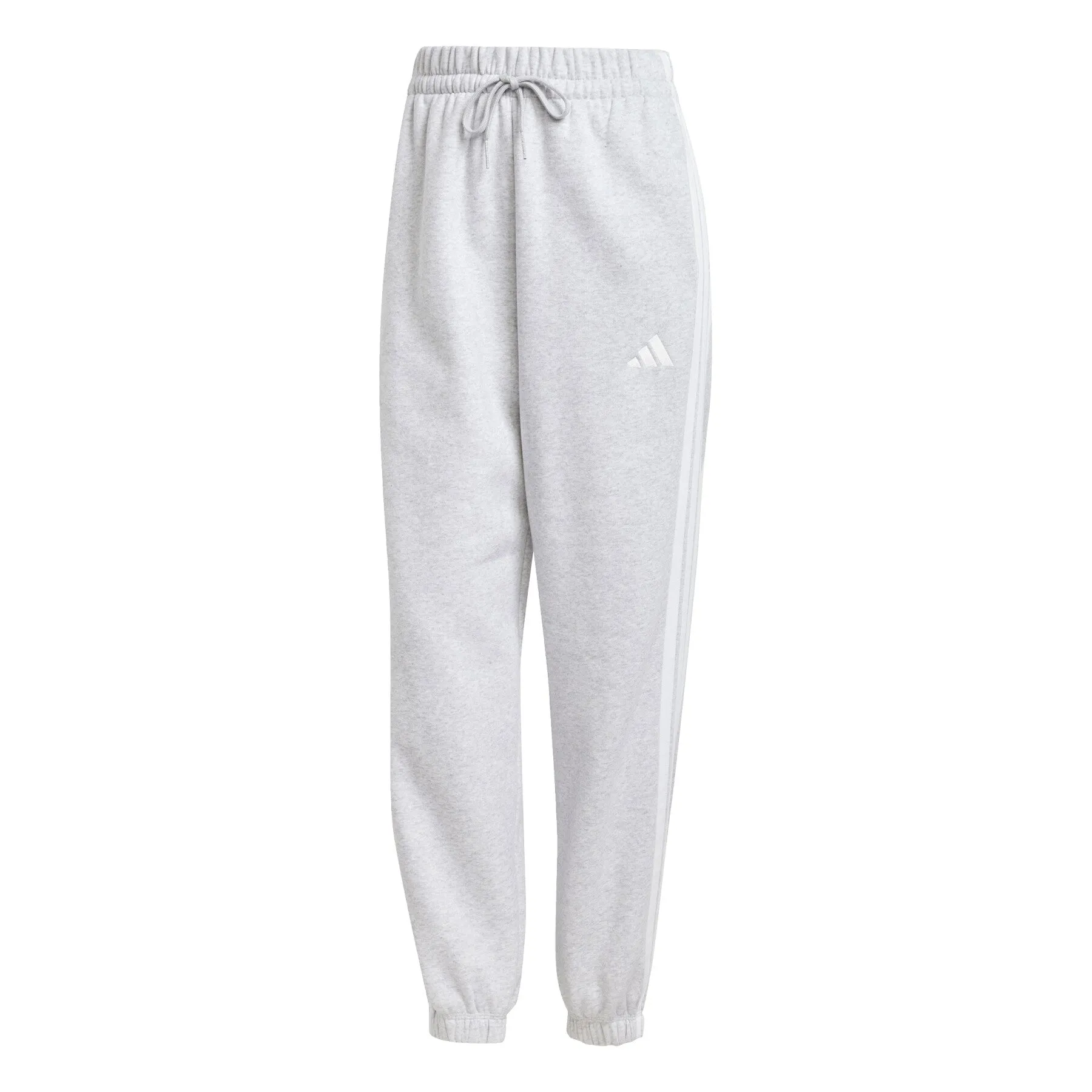 Adidas Women's 3-Stripe Fleece Grey Trackpant sold by INSPORT product image thumbnail 2