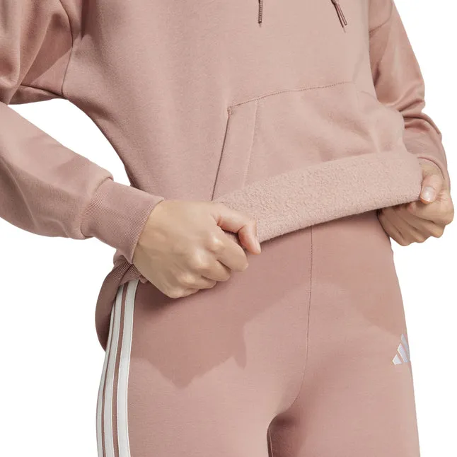 ADIDAS WOMEN'S FEELCOZY FLEECE CLAY HOODIE sold by INSPORT product image thumbnail 4