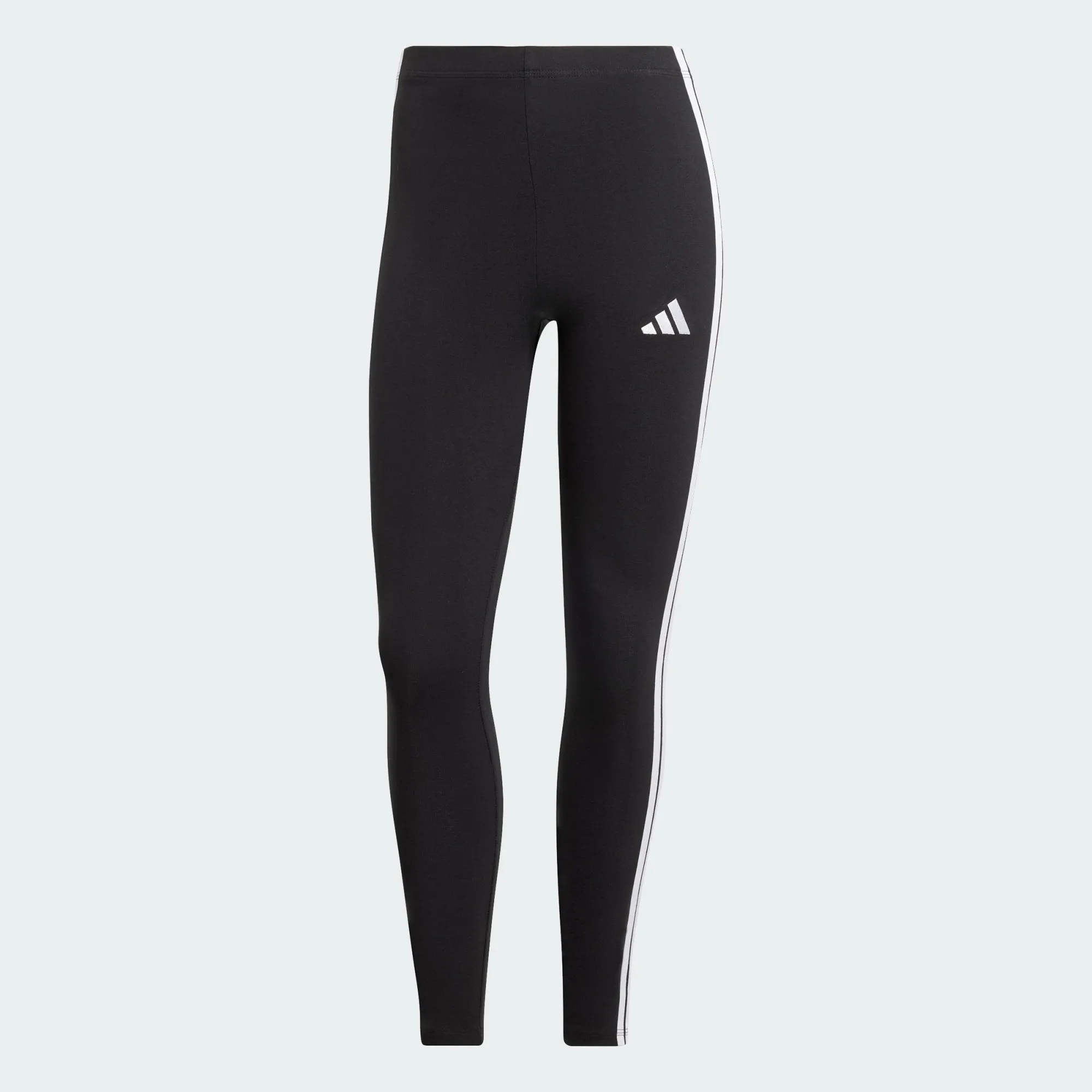 ADIDAS WOMEN'S COTTON 3-STRIPES BLACK TIGHT sold by INSPORT product image thumbnail 2