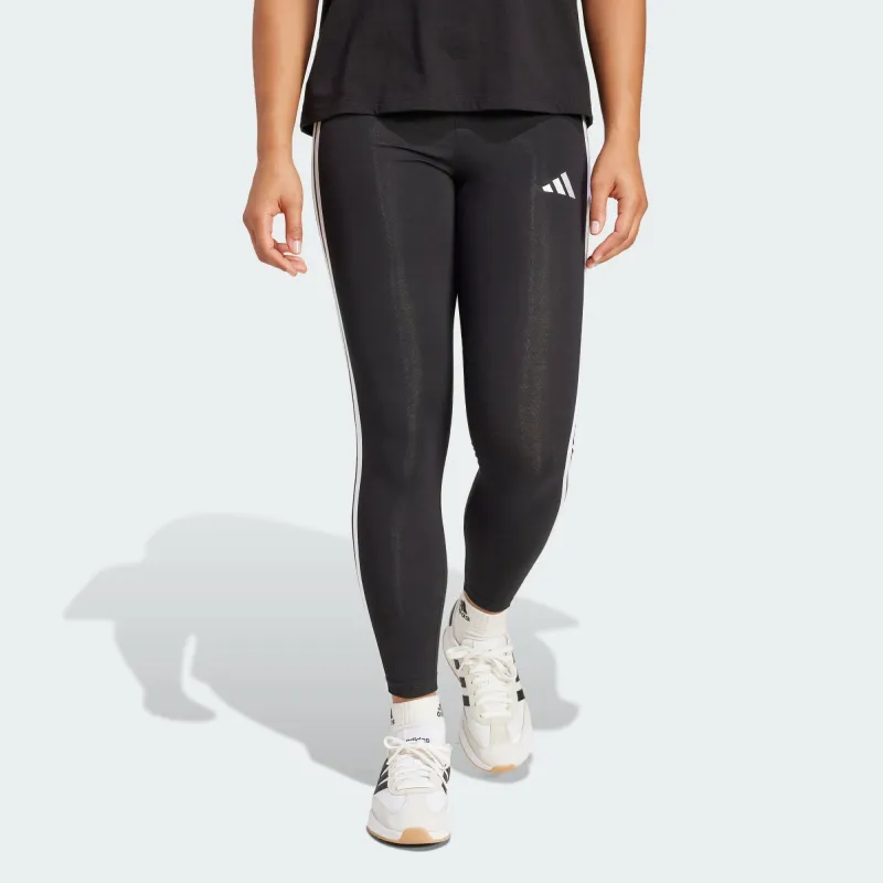 ADIDAS WOMEN'S COTTON 3-STRIPES BLACK TIGHT sold by INSPORT