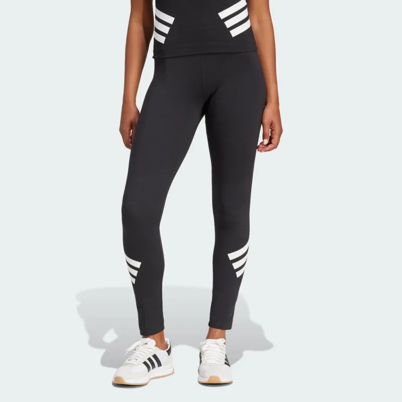 Adidas Women's Future Icons 3-Stripes Black Tight Leggings sold by INSPORT